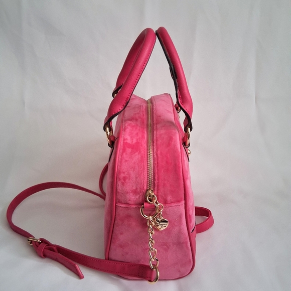 Juicy Couture Heritage Bowlers Pink Handbag - Picture 8 of 11